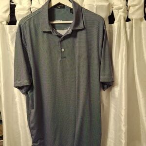 Byron Nelson Classic Blue Polo Shirt Lg